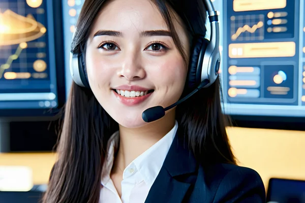 Hình ảnh đội ngũ hỗ trợ khách hàng của 88AA sẵn sàng giải đáp thắc mắc