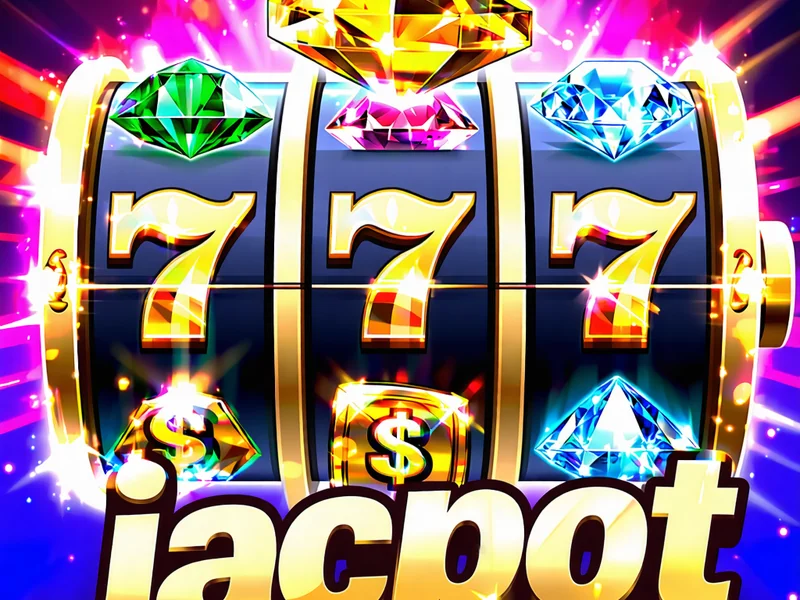 Hình ảnh các biểu tượng slot game rực rỡ và vòng quay may mắn tại 88AA