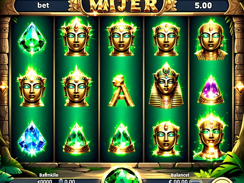 Màn hình trò chơi Video Slot hiện đại với đồ họa 3D tuyệt đẹp, chủ đề phiêu lưu và nhiều hàng thanh toán